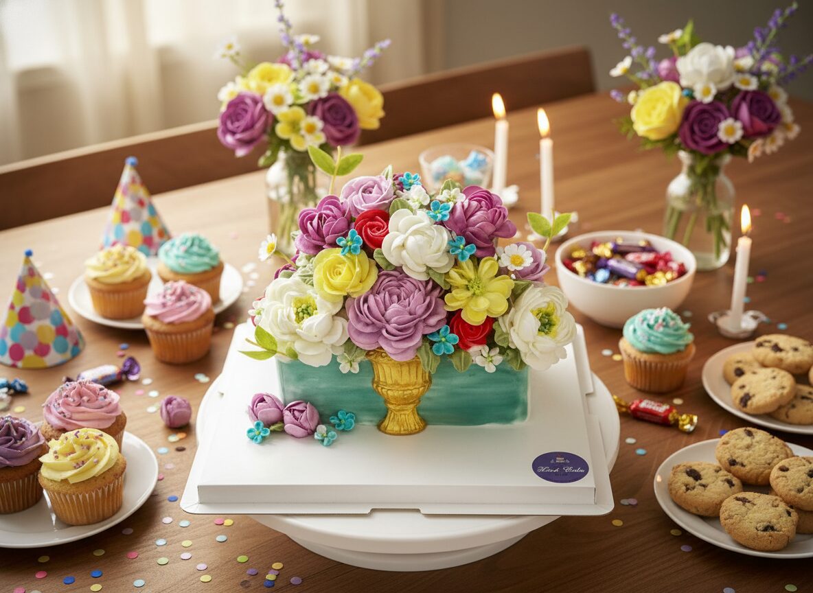 Alternative view of Mẫu giỏ hoa