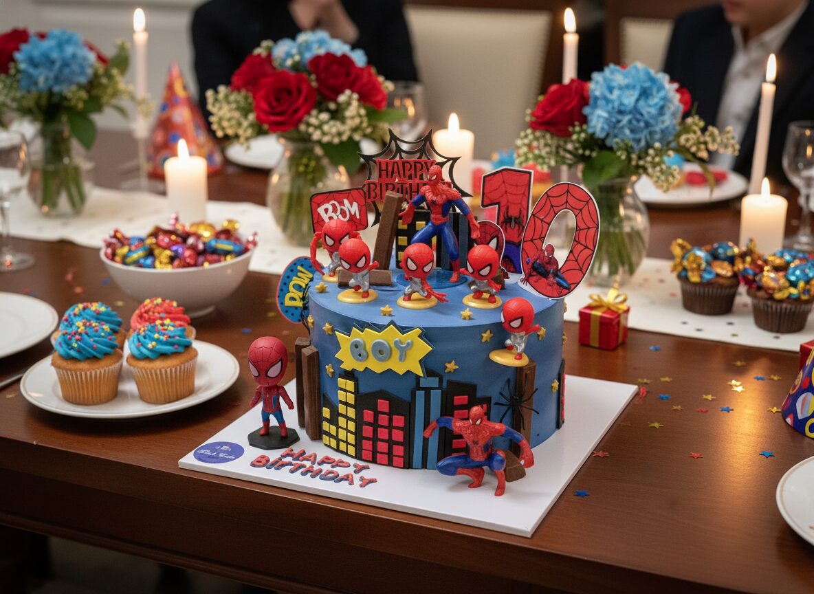 Bánh sinh nhật Spider-Man